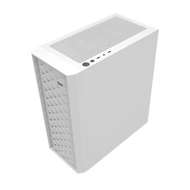 Кутия за компютър Darkflash Case ATX - DK351 White - 4 fans included