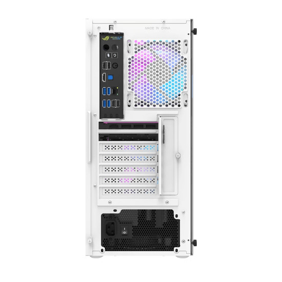 Кутия за компютър Darkflash Case ATX - DK351 White - 4 fans included