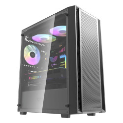 Кутия за компютър Darkflash Case ATX - DK353 Black - 4 fans included