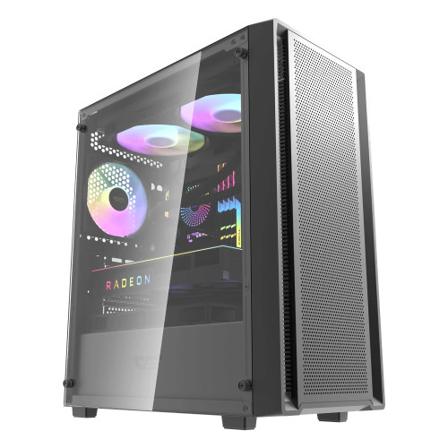 Кутия за компютър Darkflash Case ATX - DK353 Black - 4 fans included