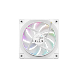 Комплект вентилатори DeepCool Fan Pack 3-in-1 3x120 mm - FL12R White, Reverse, Addressable RGB