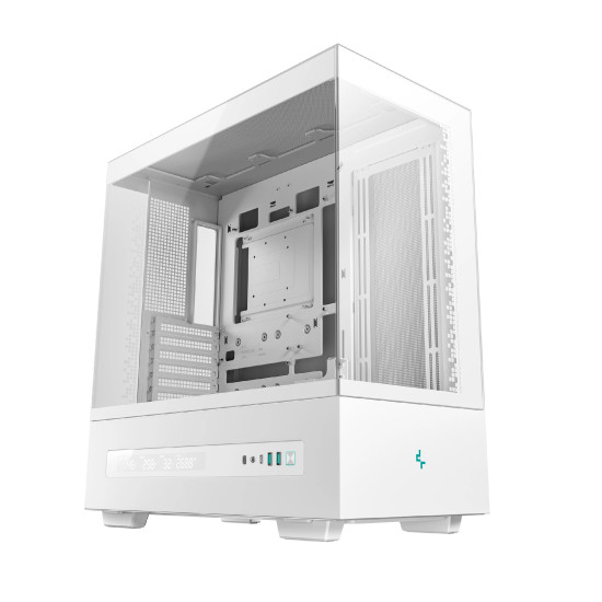 Кутия за компютър DeepCool Case ATX - CH690 DIGITAL White