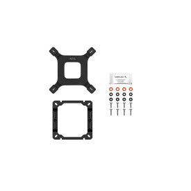 Охладител за процесор DeepCool CPU Cooler AG400 Black - Addressable RGB V2 - LGA1851/AM5