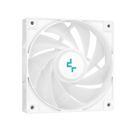 Охладител за процесор DeepCool CPU Cooler AG400 White - Addressable RGB - LGA1700/AM5