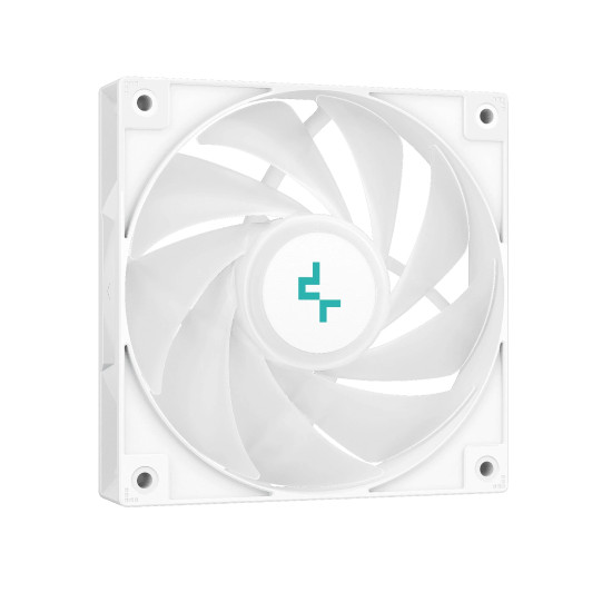 Охладител за процесор DeepCool CPU Cooler AG400 White - Addressable RGB - LGA1700/AM5