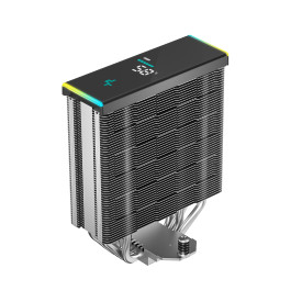 Охладител за процесор DeepCool AK400 Digital, 120mm, 2.4 инча Display, ARGB