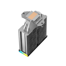 Охладител за процесор DeepCool AK400 Digital, 120mm, 2.4 инча Display, ARGB