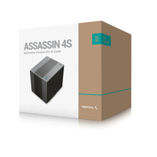 Охладител за процесор DeepCool CPU Cooler ASSASSIN 4S BK - Dual-Tower - LGA1851/AM5