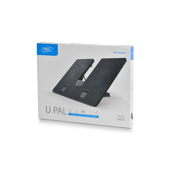 Охладител за лаптоп DeepCool Notebook Cooler U-PAL 15.6" USB3.0 - Black