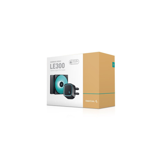 Водно охлаждане DeepCool Water Cooling LE300 MARRS - Green backlight - LGA1700/AM5