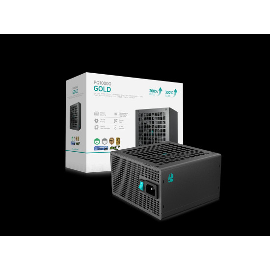 Захранване DeepCool PSU ATX 3.1 1000W Gold, Full Modular - PQ1000G