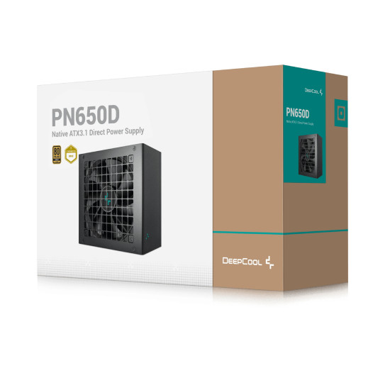 Захранване DeepCool PSU ATX 3.1 650W Gold - PN650-D