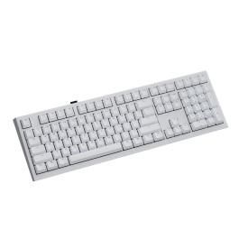 Безжична клавиатура Ducky Professional Gaming Mechanical Keyboard One X Wireless White - Ducky AI Switches [Linear], Bluetooth, 2.4