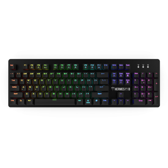 Геймърски комплект Gamdias Gaming COMBO Mechanical HERMES P1B 3-in-1 - Keyboard, Mouse, Mousepad