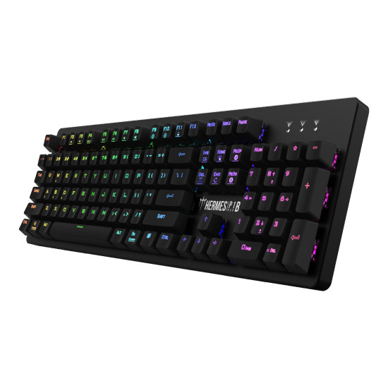 Геймърски комплект Gamdias Gaming COMBO Mechanical HERMES P1B 3-in-1 - Keyboard, Mouse, Mousepad