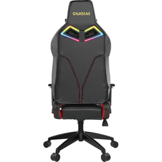 Геймърски стол Gamdias Gaming Chair - ACHILLES E1-L Red RGB