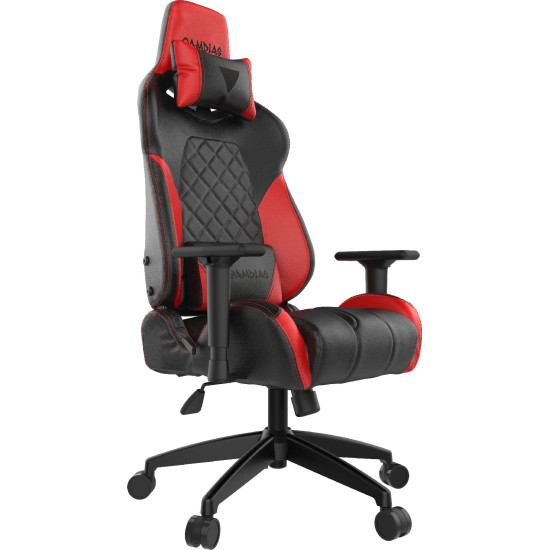 Геймърски стол Gamdias Gaming Chair - ACHILLES E1-L Red RGB