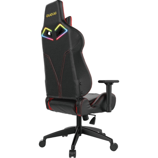 Геймърски стол Gamdias Gaming Chair - ACHILLES E1-L Red RGB
