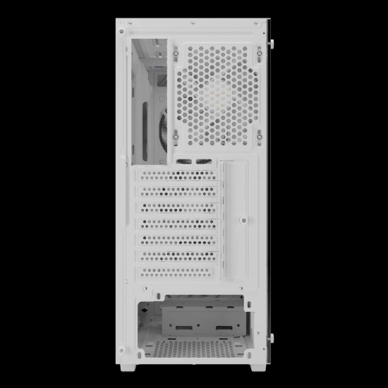 Кутия за компютър Gamdias Case ATX - AURA GC1 Elite White - Mesh, RGB, Tempered Glass