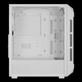 Кутия за компютър Gamdias Case ATX - AURA GC1 Elite White - Mesh, RGB, Tempered Glass