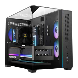 Кутия за компютър Gamdias Case mATX - ATLAS M3M - A-RGB, USB-C