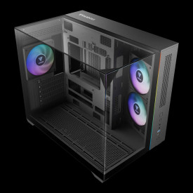 Кутия за компютър Gamdias Case mATX - ATLAS M3M - A-RGB, USB-C