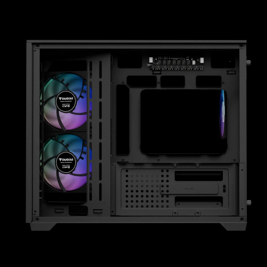 Кутия за компютър Gamdias Case mATX - ATLAS M3M - A-RGB, USB-C
