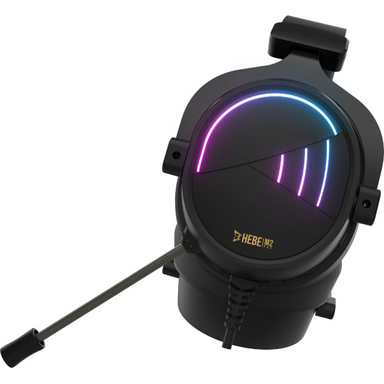 Слушалки Gamdias Heaphones - HEBE M2 - 53mm, 7.1 USB, Vibration, RGB