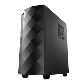 Кутия за компютър Gamemax Case EATX - Diamond COC Black - Addressable RGB