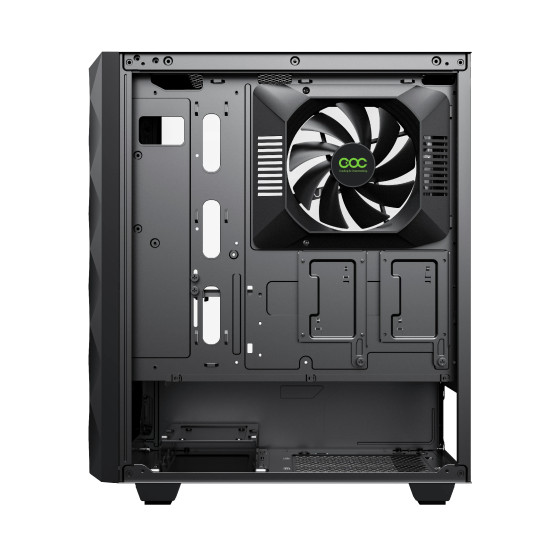Кутия за компютър Gamemax Case EATX - Diamond COC Black - Addressable RGB