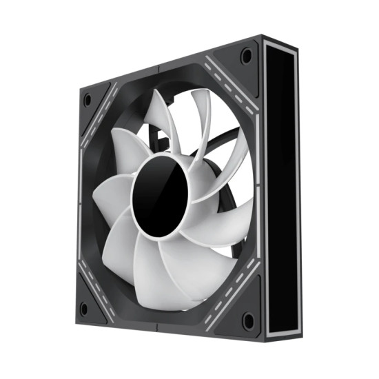 Комплект вентилатори GameMax FN12A-S3I, 3x120 mm, ARGB, Daisy-Chain, Black