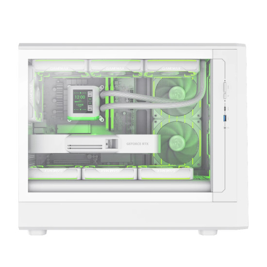 Кутия за компютър Gamemax Case mATX - CLAW 360 WH