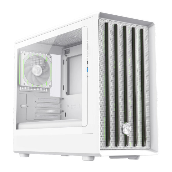 Кутия за компютър Gamemax Case mATX - CLAW 360 WH