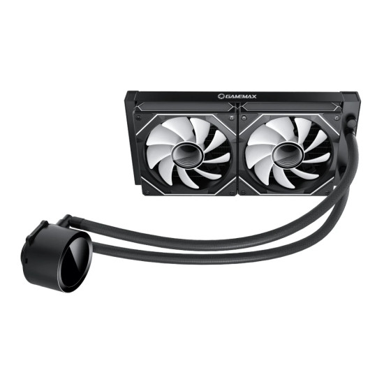 Водно охлаждане GameMax IceBurg 360 Digital, 360 mm, ARGB, 290W TDP, Black