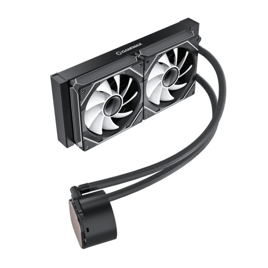 Водно охлаждане GameMax IceBurg 360 Digital, 360 mm, ARGB, 290W TDP, Black