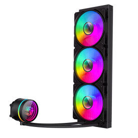 Водно охлаждане GameMax IceBurg 360 Infinity, 360 mm, ARGB, 300W TDP, Black