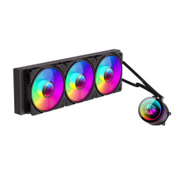 Водно охлаждане GameMax IceBurg 360 Infinity, 360 mm, ARGB, 300W TDP, Black