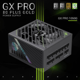 Захранване Gamemax PSU ATX 3.1 1050W Gold, Full Modular - GX PRO 1050G