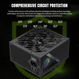 Захранване Gamemax PSU ATX 3.1 1050W Gold, Full Modular - GX PRO 1050G
