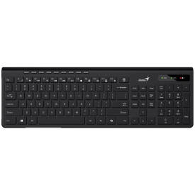 Безжична клавиатура Genius Wireless Slim Keyboard SlimStar 7230 Black - AI, BG, 2.4Ghz