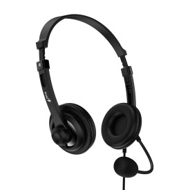 Слушалки Genius Headset HS-230U - USB, Mic, Black