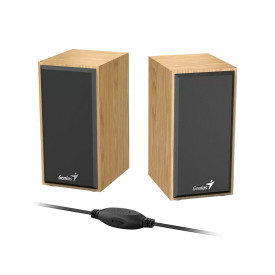 Тонколони Genius Speakers 2.0 - SP-HF180 - 6W, USB, Pine Wood