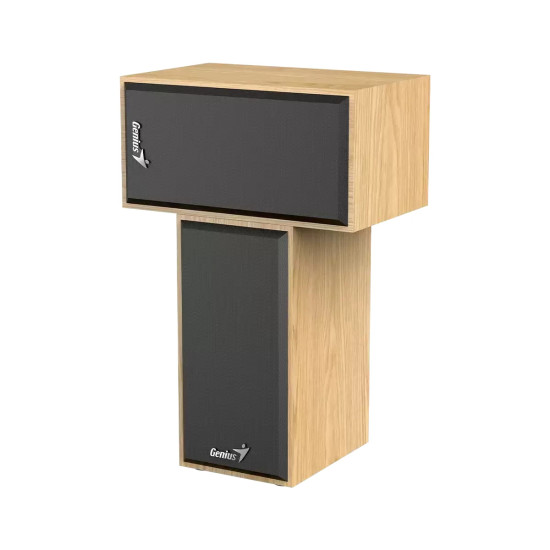 Тонколони Genius Speakers 2.0 - SP-HF180 - 6W, USB, Pine Wood