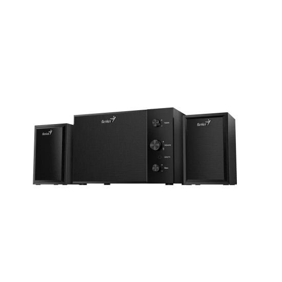 Тонколони Genius Speakers 2.1 - SW-2.1 350 - 15W RMS, Black