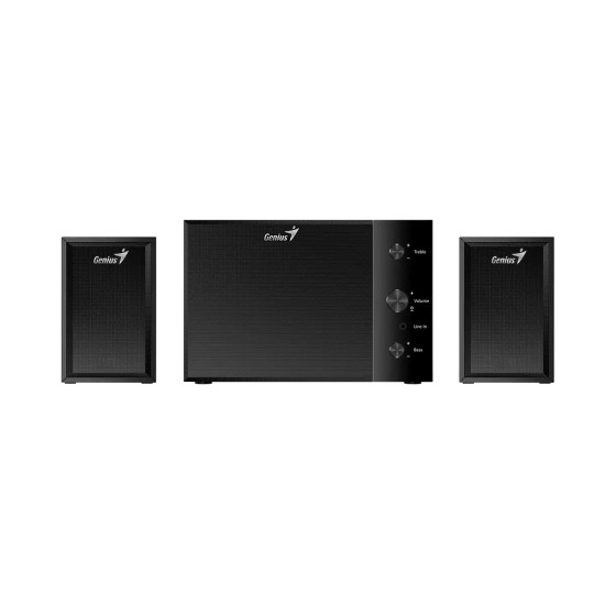 Тонколони Genius Speakers 2.1 - SW-2.1 350 - 15W RMS, Black