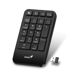 Безжичен NumPad Genius Keypad Wireless NumPad 1000 - AI, 2.4G, Black