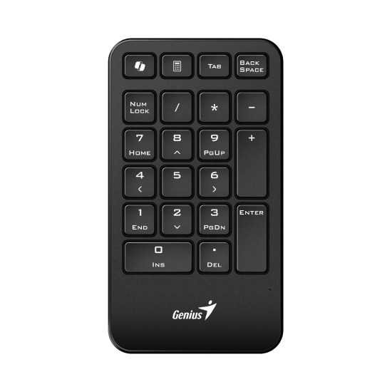 Безжичен NumPad Genius Keypad Wireless NumPad 1000 - AI, 2.4G, Black