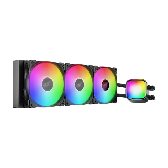 Водно охлаждане Geometric Future Water Cooling - Eskimo Pro 360 Black - Addressable RGB, LGA1851/AM5