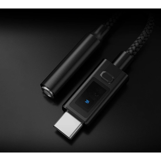 Преходник KZ Adapter Type-C M to 3.5mm Hi-Fi DAC Amplifier with EQ - AM02