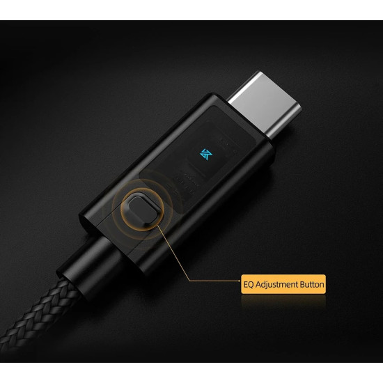 Преходник KZ Adapter Type-C M to 3.5mm Hi-Fi DAC Amplifier with EQ - AM02